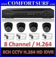 8 Channel CCTV H.264 Full D1 Network HD DVR Digital Video Recorder